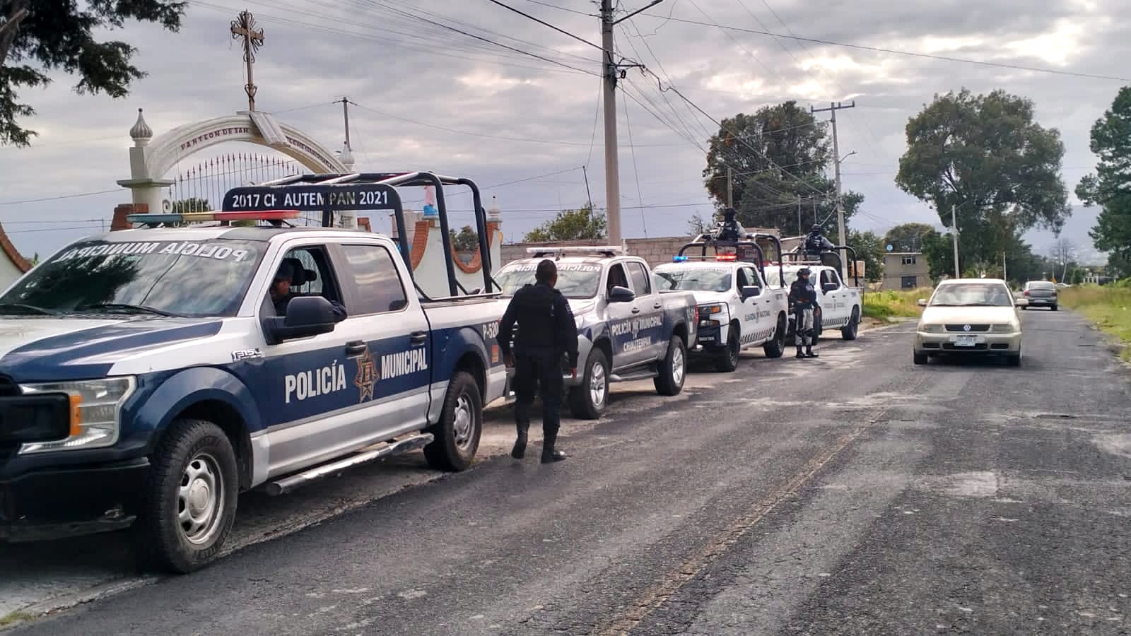 Policía de Chiautempan refuerza presencia en comunidades
